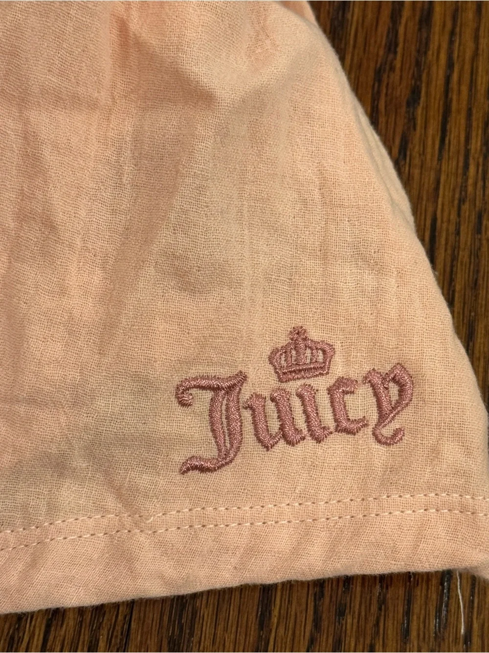 Juicy Couture Peach Pink Dress & Logo Tee with Headband